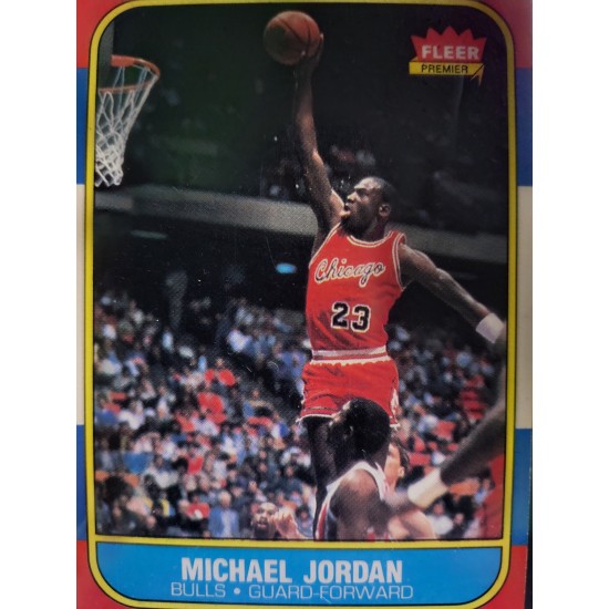 1986 Fleer Michael Jordan #57